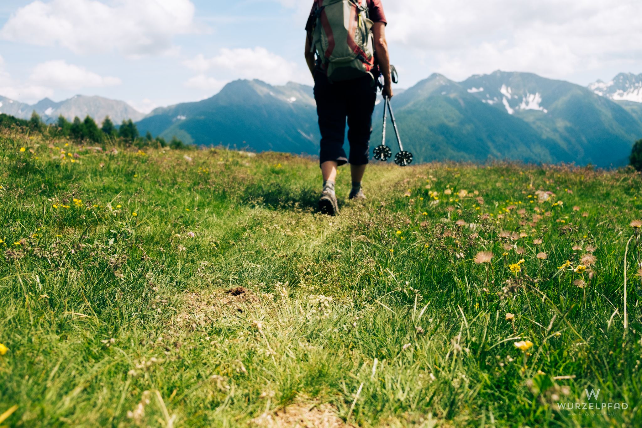 Die Füße sind noch frisch